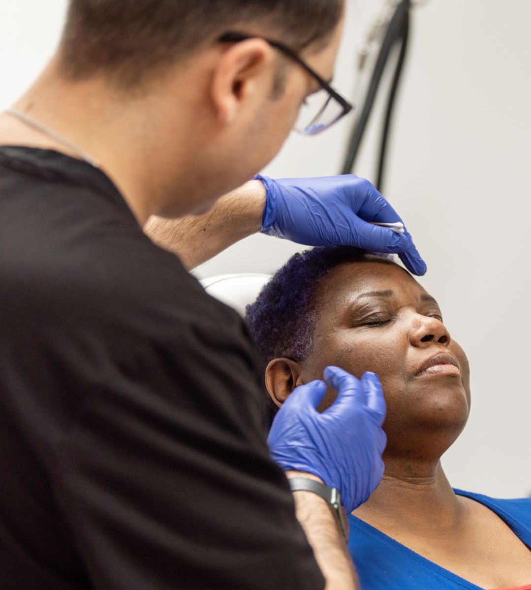 Chicago Skin Clinic patient